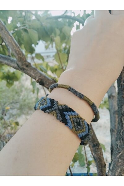 Şengül El Emeği Ip Örgü Bileklik