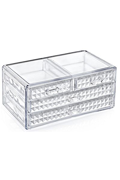 Box Up Diamond 4 Compartment Drawer [ft-022]