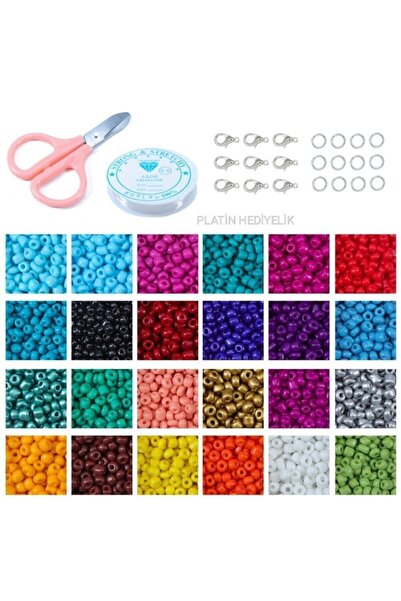 platin hediyelik Матеріали для виготовлення прикрас Набір бісеру для початків...