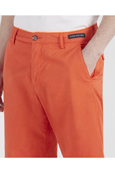 PAUL&SHARK Men's Orange Shorts