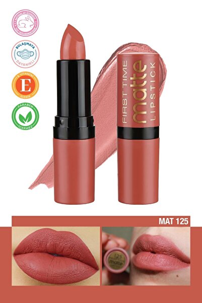 Fırst Time Fırst Tıme Rich Matte Lipstick - 125