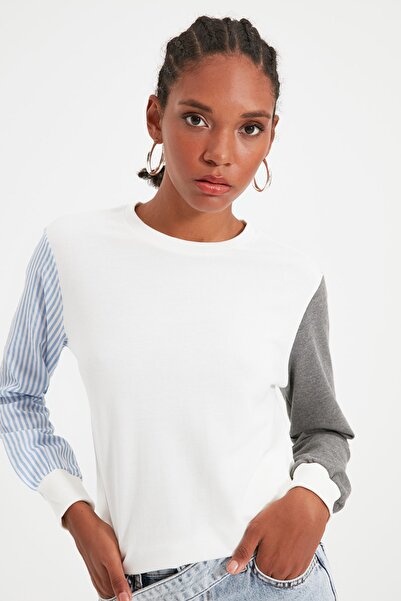 Trendyol Collection Sweatshirt - Multi-color - Standard