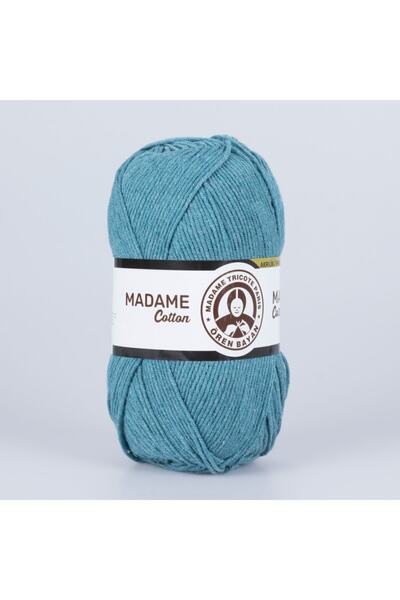 Ören Bayan Yeşil Madame Cotton El Örgü İpi 015