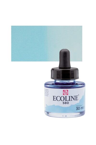 Talens Ecoline Sıvı Suluboya 30 ml. 580 Pastel Blue