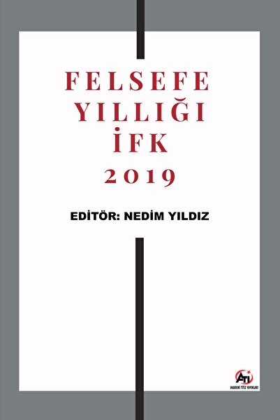Felsefe Yıllığı İfk 2019