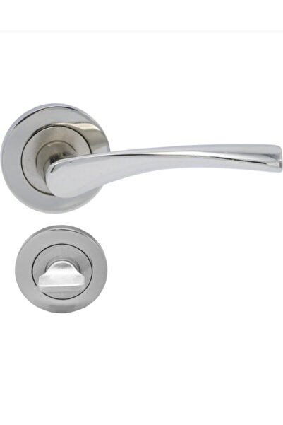 ARON Brawo Mali Rozetli Nikel Saten Kapı Kolu 3 1 Daire Seti (7 TAKIM) 5 Oda - 2 Wc