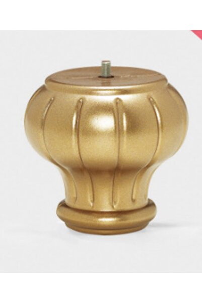 KARAKOÇ , Lotus Gold 12 Cm Modern Plastik Baza,koltuk,mobilya Ayağı (4 Adet)