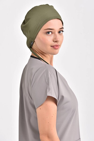 Owlet Medikal Likralı Asker Yeşili Cerrahi Bone