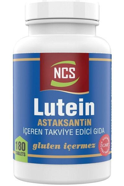 Nevfix Ncs Lutein 15 Mg Astacanthin 12 Mg 180 Tablet Zinc Vitamin A
