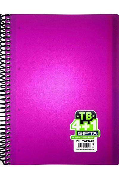 Gıpta دفتر ملاحظات Tb 4+1 200 Yp 2201