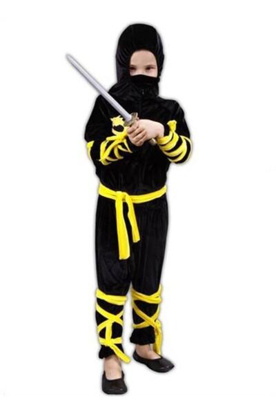 MY Kostüm Kapüşonlu Ninja Çocuk Kostümü