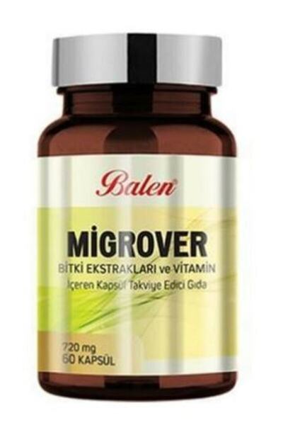 Balen Migrover Bitki Eks. Ve Vitamin Içeren Kapsül 720mg 60 Kapsül