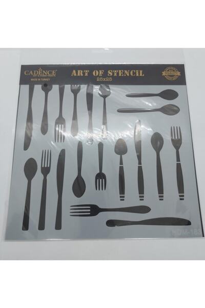 Cadence Home Decor Stencil 25X25 Hdm183