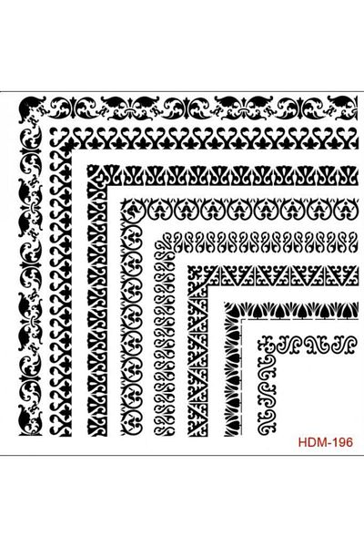 Cadence Hdm196 Home Decor Stencil 25x25