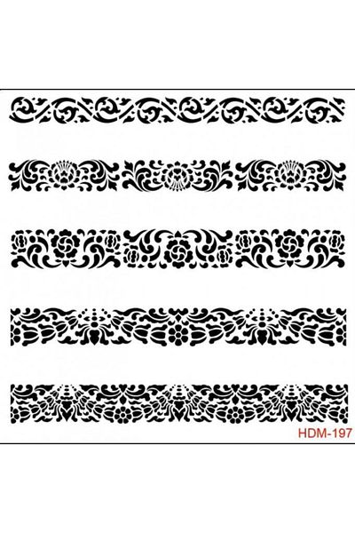 Cadence Home Decor Stencil Hdm197