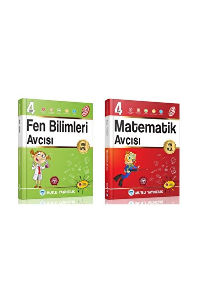 Mutlu Yayıncılık Mutlu 4.sınıf Avcı Matematik-fen Bilimleri Set
