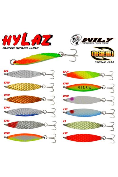 Wily Hylaz Turna Kaşık 28 Gr 95 Mm - Hologramlı