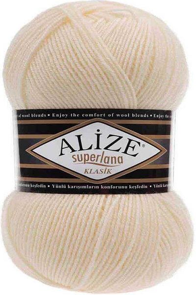 Alize ALİZE Superlana Κλασικό 100g - 1 Τεμάχιο 01