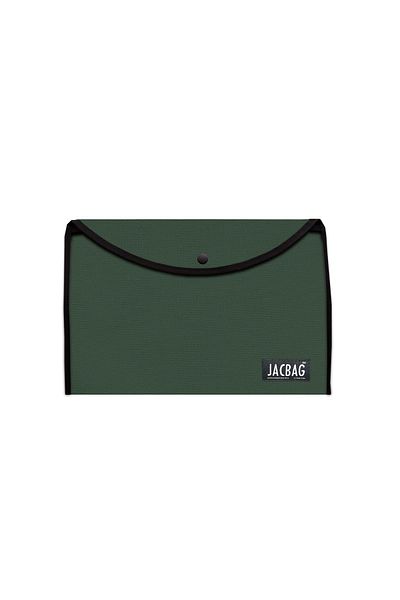 Jacbag ملف جاك-37 المجلد المفاجئ باللون الأخضر الداكن (107835)