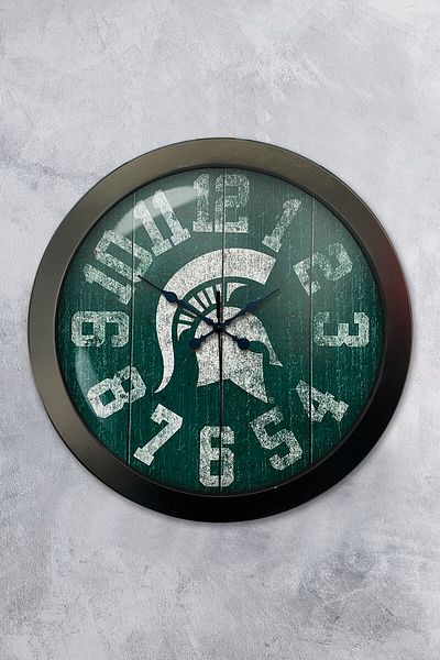 Kasva Concept Gift 36 cm Black Metal Byzantine Wall Clock