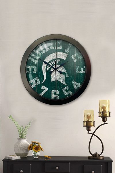 Kasva Concept Gift 36 cm Black Metal Byzantine Wall Clock