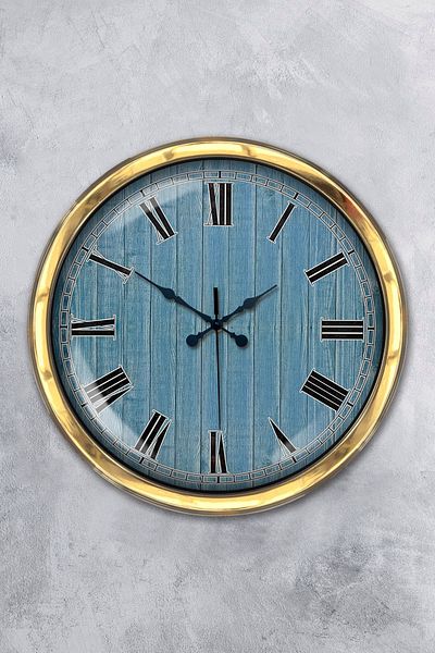 Kasva Concept Cadou 40 Cm Metal Aur Milano 2 Ceas de Perete