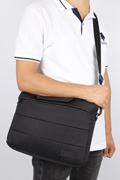 Bagacar Crni unisex laptop 15,6 inča i aktovka Torba