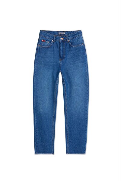Lee Cooper Marlyn Girl Jeans Trousers Mid Blue Rastaban