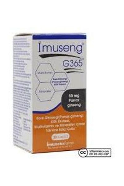 Imuneks Imuseng G365 30 Capsules