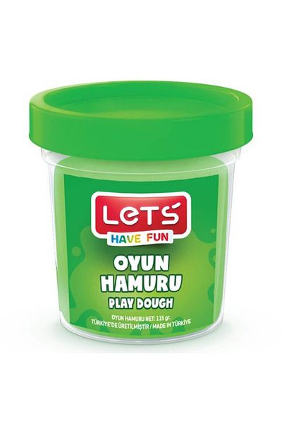 Lets Oyun Hamuru 115gr Yeşil