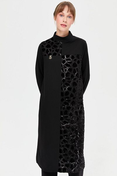 Esswaap Black Tunic - Patch Detailed