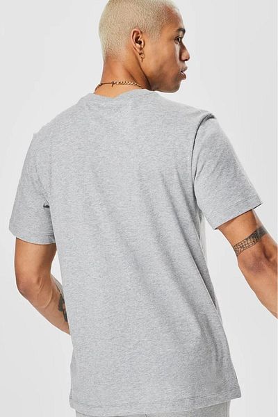 Nike Μπλουζάκι M Nsw Tee Just Do It Swoosh Ανδρικό μπλουζάκι casual γκρι