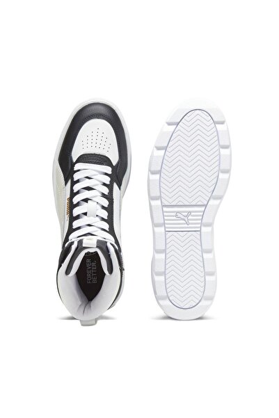 Puma 38721311 Karmen Rebelle Mid Άσπρο-Ατμογραφίτης-Μαύρο