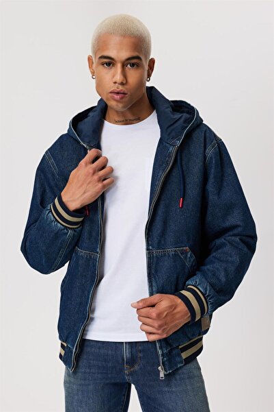 Lee Cooper Ходді Чоловічий 100% бавовна Джинсова куртка Денім