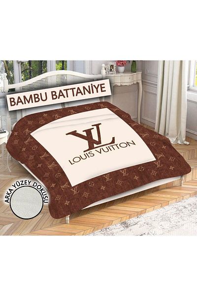 Doruklar Home Collection Декоративно одеяло от 100% бамбукова тъкан с модерни шарки