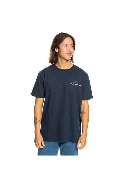 Quiksilver Quiksilver Arched Type Ss Black Men's T-shirt Eqyzt07717-10010