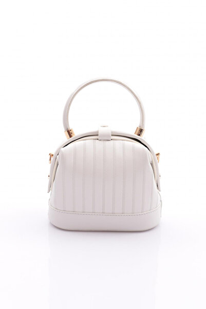 DGN Çapraz Zincir Askılı Çanta Beyaz 41233279