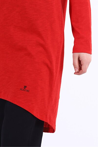 Plistre 1875_plistre Printed Basic Hijab Tunic