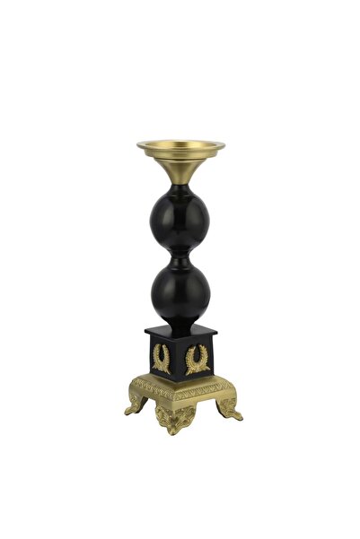 Vitale Bern Şamdan Siyah Gold 40 Cm Ak.ıu0419