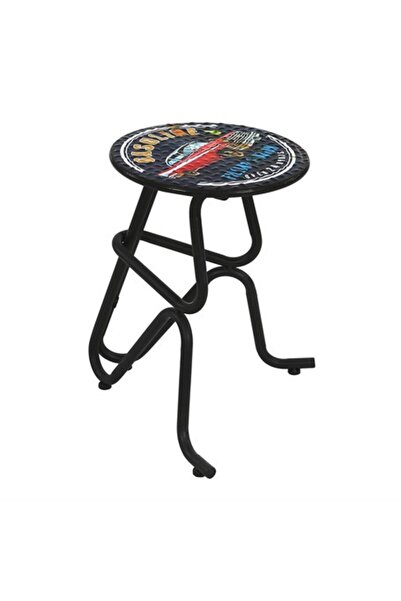 Vitale Gasoline Metal Tabure AK.GM0007