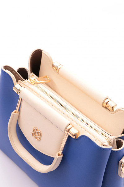 DGN Women's Bagsax Blue Beige 6573434