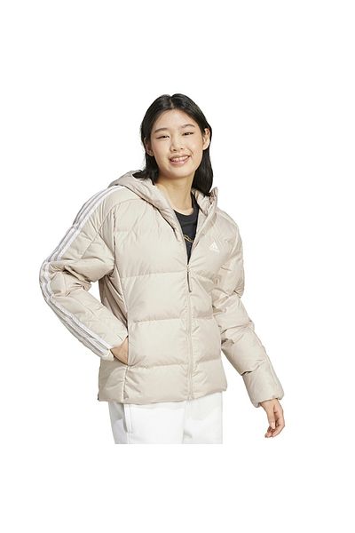 adidas Παλτό με κουκούλα με κουκούλα 3 ρίγες Essentials