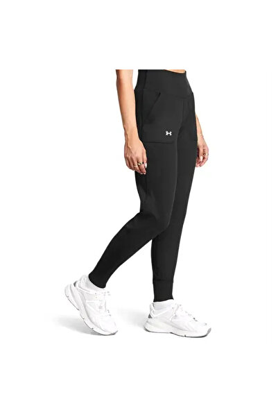 Under Armour Pantaloni de sport negri pentru antrenament Motion Jogger pentru femei 1375077 -002