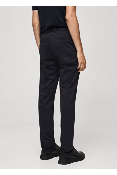 MANGO Man Streç kumaş kırışık önleyici pantolon