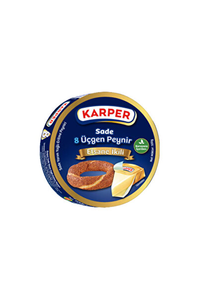 Karper Üçgen Peynir Sade 8 X 100 gr