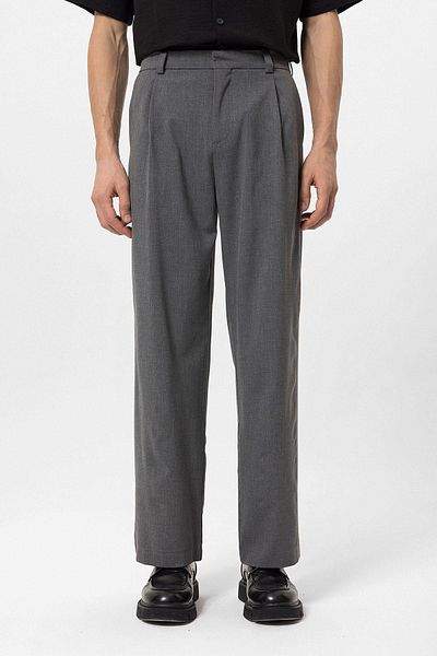Antioch Gray High Waist Baggy Men's Pants