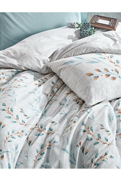 kapsulavm Ranforce Bedding Set Double Lendell Mint