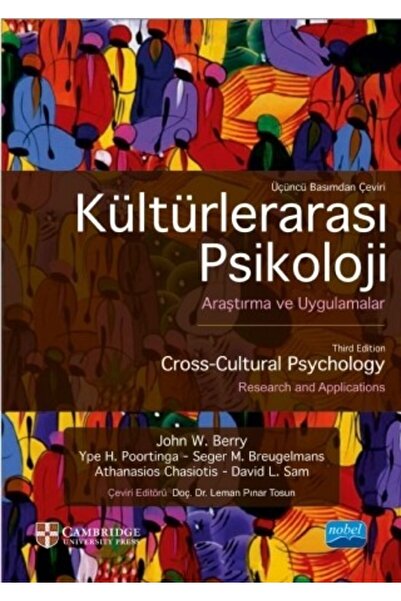Nobel Akademik Yayıncılık Kültürlerarası Psikoloji