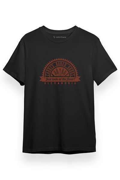 Tshirthane The Walking Dead Team Carol's Baked Goods Μαύρο κοντομάνικο ανδρικό μπλουζάκι