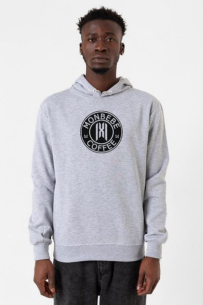 Tshirthane Ανδρικό φούτερ Monsta X Monbebe Coffee Grimelange με κουκούλα 3 κορδονιών